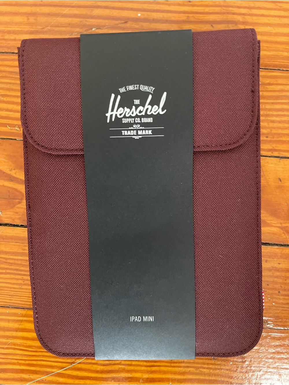 Herschel Supply Company Burgundy Tablet Sleeve